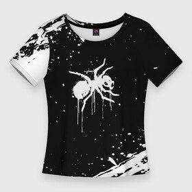Женская футболка 3D Slim с принтом the prodigy  паук в Белгороде,  |  | prodigy | the prodigy | дарование | музыка | чудо