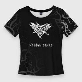 Женская футболка 3D Slim с принтом velial squad: руки в Белгороде,  |  | pharaoh | velial | velial squad | velialsquad | велиал сквад | глубина | реакция | рэп