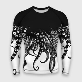 Мужской рашгард 3D с принтом В щупальцах осьминога в Белгороде,  |  | Тематика изображения на принте: octopus | асьменог | асьминог | в щупальцах осьминога | животное | морские животные | октопус | осьминог | подводный мир | щупальца | щупальцы