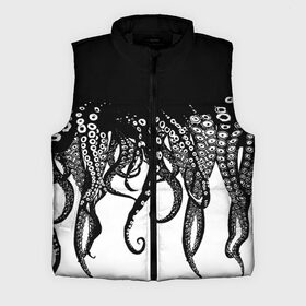 Мужской жилет утепленный 3D с принтом В щупальцах осьминога в Белгороде,  |  | octopus | асьменог | асьминог | в щупальцах осьминога | животное | морские животные | октопус | осьминог | подводный мир | щупальца | щупальцы