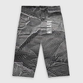 Велосипедки 3D с принтом Мятая сетчатая ткань  Crumpled Mesh Fabric в Белгороде,  |  | abstraction | fashion | grid | italy | milano | pattern | texture | абстракция | италия | милан | мода | сетка | текстура | узор