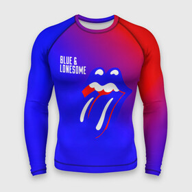 Мужской рашгард 3D с принтом Blue and Lonesome  The Rolling Stones в Белгороде,  |  | the rolling stones | бродяги | вольные странники | катящиеся камни | кит ричардс | мик джаггер | рок группа | рок н ролл | ролинг стоун | роллинг стоунс | рон вуд | стоунз | чарли уоттс