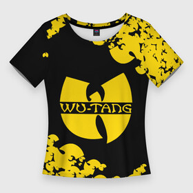 Женская футболка 3D Slim с принтом Wu bats в Белгороде,  |  | clan | gangsta rap | w | wu | wu tang | в | ву | ву танг | гангста рэп | клан