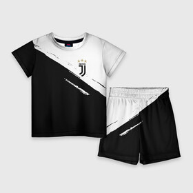 Детский костюм с шортами 3D с принтом juventus  маленькое лого в Белгороде,  |  | dtynec | juventus | клуб | лого | логотип | логотипы | огмутегы | роналдо | сборная | символ | символы | сп | форма | футбол | футбольная | футбольные | футбольный | ювентус