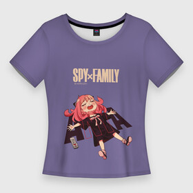 Женская футболка 3D Slim с принтом Spy x Family  Anya Forger в Белгороде,  |  | Тематика изображения на принте: family | forger | loid | spy | spy x family | twilight | аня | йор | красавица | лойд | манга | семья | семья шпиона | спящая | сумрак | супайфамири | форджер | шпион