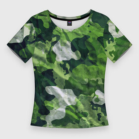 Женская футболка 3D Slim с принтом Camouflage  Pattern  Камуфляж  Паттерн в Белгороде,  |  | abstraction | camouflage | fashion | pattern | абстракция | камуфляж | мода | паттерн