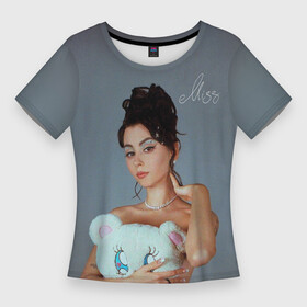 Женская футболка 3D Slim с принтом ДОРА  MISS в Белгороде,  |  | dora | miss | альбом | втюрилась | дора | мисс | новый | поп