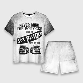 Мужской костюм с шортами 3D с принтом Never Mind the Bollocks, Heres the Sex Pistols First Tour в Белгороде,  |  | группа | джонни роттен | музыка | панк | панк рок | панк рок группа | рок | рок группа