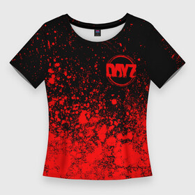Женская футболка 3D Slim с принтом DAYZ  Краска  FS в Белгороде,  |  | arma 2 | arma2 | day | day z | dayz | game | games | horror | logo | survival | zombie | выживание | дэй | дэй зи | зомби | игра | игры | краска | краски | лого | логотип | логотипы | символ | символы