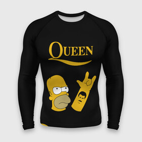 Мужской рашгард 3D с принтом Queen Гомер Симпсон Рокер в Белгороде,  |  | gomer | homer | queen | quen | rock | simpson | simpsons | брайан мэи | гомер | группа queen | группа квин | джон дикон | квин | королева | король | роджер тейлор | рок | симпсон | симпсоны | фредди меркьюри