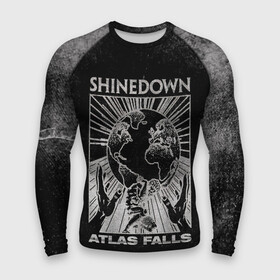 Мужской рашгард 3D с принтом Atlas Falls  Shinedown в Белгороде,  |  | brent smith | shinedown | брент смит | группа | музыка | рок | рок группа