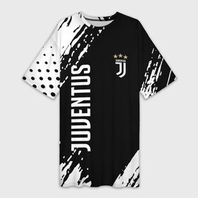 Платье-футболка 3D с принтом fc juventus  фс ювентус в Белгороде,  |  | cr7 | fc juventus | fire | flame | football | juve | juventus | ronaldo | sport | огонь | пламя | роналдо | спорт | футбол | ювентус