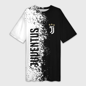 Платье-футболка 3D с принтом Juventus  ювентус 2019 в Белгороде,  |  | cristiano ronaldo | juventus | juventus atletico) | атлетико ювентус | из категории: футбол | криштиану роналд | мадрид ювентус | наполи ювентус | подкатегория: ювентус | ювентус 12 | ювентус 2019