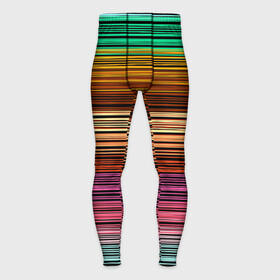 Мужские тайтсы 3D с принтом Multicolored thin stripes Разноцветные полосы в Белгороде,  |  | multicolored | striped pattern | thin stripes | линии | полосатый узор | разноцветные полосы | разноцветный