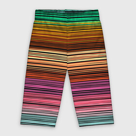 Велосипедки 3D с принтом Multicolored thin stripes Разноцветные полосы в Белгороде,  |  | multicolored | striped pattern | thin stripes | линии | полосатый узор | разноцветные полосы | разноцветный