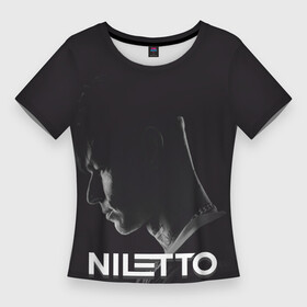 Женская футболка 3D Slim с принтом Данил Прытков Нилетто в Белгороде,  |  | niletto | данил прытков | музыка | нилетто | певец | поп