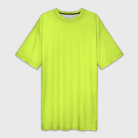 Платье-футболка 3D с принтом Зеленый неон из фильма Барби в Белгороде,  |  | зеленый неоновый | неон зеленый | неоновый цвет | фильм барби | яркий зеленый