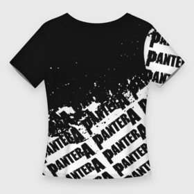 Женская футболка 3D Slim с принтом пантера  pantera  паттерн в Белгороде,  |  | covid 19 | pantera | vulgar display of power | альбом | группа | метал | металика | металл | пантера | рок | тяжелый | хэви