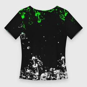 Женская футболка 3D Slim с принтом нилето  niletto  текстура воды в Белгороде,  |  | hip | hop | logo | music | nileto | niletto | rap | знак | краска | лого | логотип | логотипы | любимка | музыка | музыкант | нилето | нилетто | паттерн | рэп | символ | символы | спрей | хип | хоп
