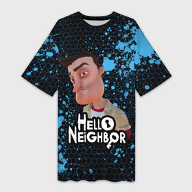 Платье-футболка 3D с принтом Hello Neighbor  Привет сосед  Ник Рот в Белгороде,  |  | hello neighbor | видеоигра | игра | ник рот | привет сосед | сосед | теодор питерсон
