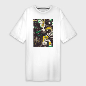 Платье-футболка хлопок с принтом Genesis II в Белгороде,  |  | абстракция | винтаж | геометрия | картина | классика | красный | минимализм | пейзаж | портрет | синий | треугольник | экспрессионизм