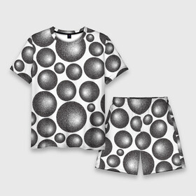 Мужской костюм с шортами 3D с принтом Объёмные шары  текстура в Белгороде,  |  | 3d | 3д | геометрия | объёмная | объёмные | паттерн | текстура | шары
