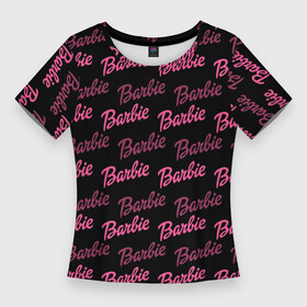 Женская футболка 3D Slim с принтом Barbie  Барби в Белгороде,  |  | barbara | barbie | teenage fashion model | барби | брбара миллисент рбертс | детская игрушка | кен и барби | кукла