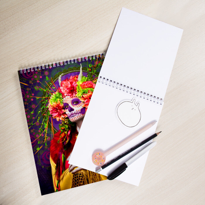 Скетчбук День мертвецов фото
