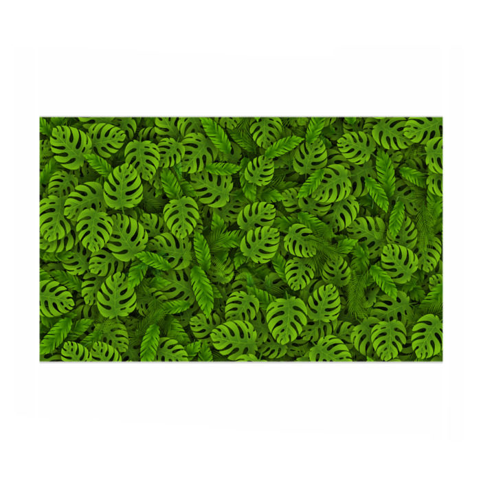 Бумага для упаковки 3D Тропические листья фото