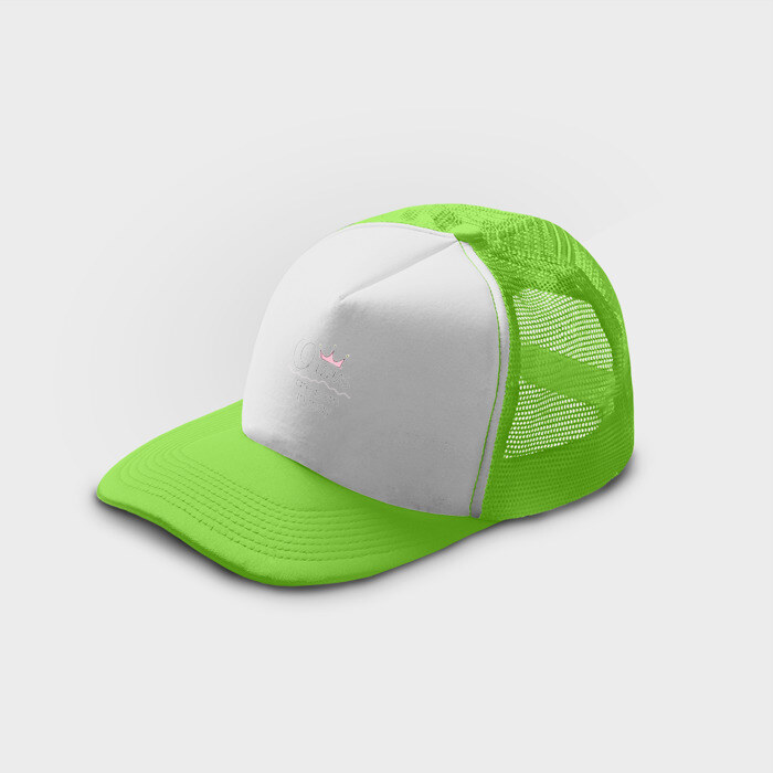 Кепка тракер с сеткой Королевы рождаются в мае фото