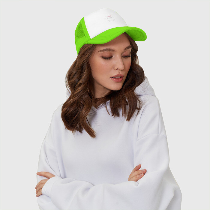 Кепка тракер с сеткой Королевы рождаются в мае фото