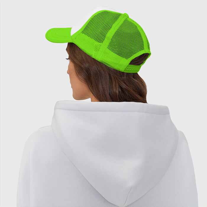 Кепка тракер с сеткой Королевы рождаются в мае фото