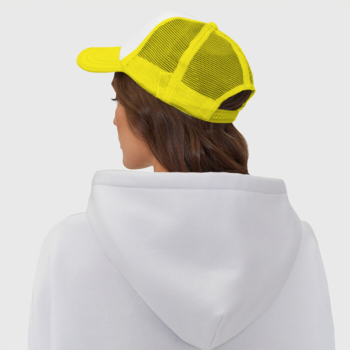 Кепка тракер с сеткой Королевы рождаются в мае фото