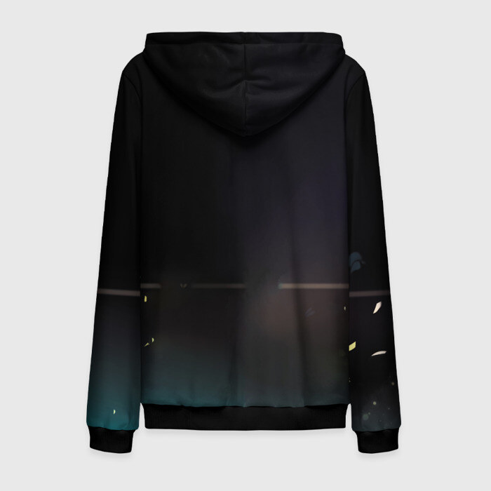 Мужская толстовка 3D на молнии Аниме Слизь фото