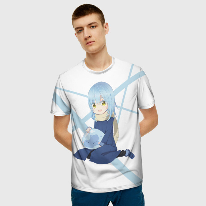 Мужская футболка 3D О моём перерождении в слизь фото