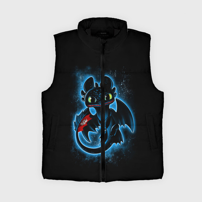 Женский жилет утепленный 3D Беззубик фото