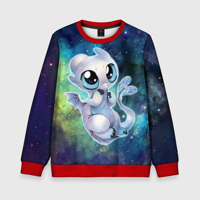 Детский свитшот 3D дневная фурия фото