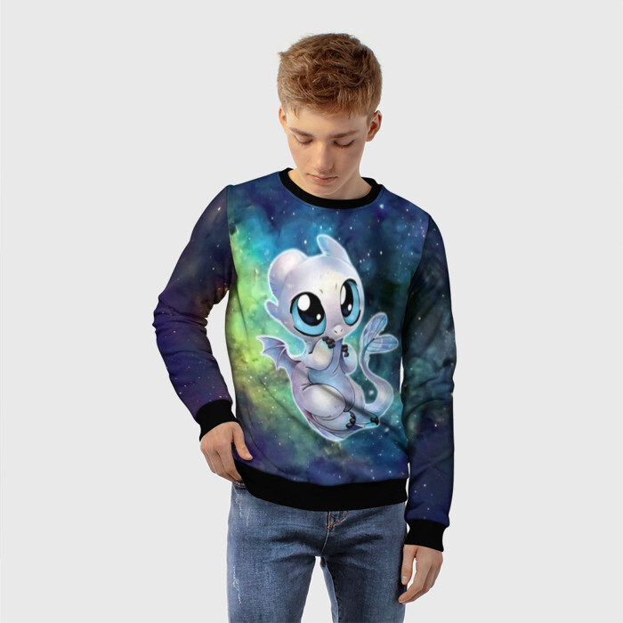 Детский свитшот 3D дневная фурия фото