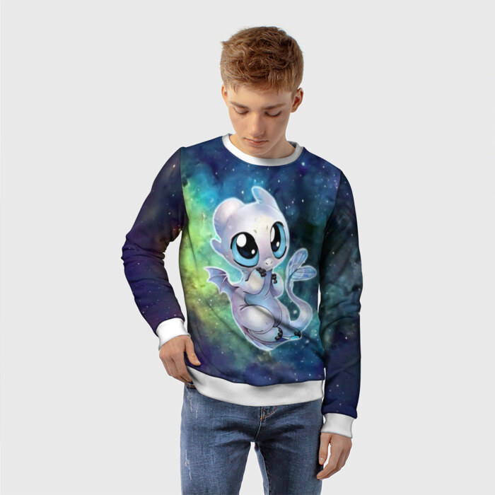 Детский свитшот 3D дневная фурия фото