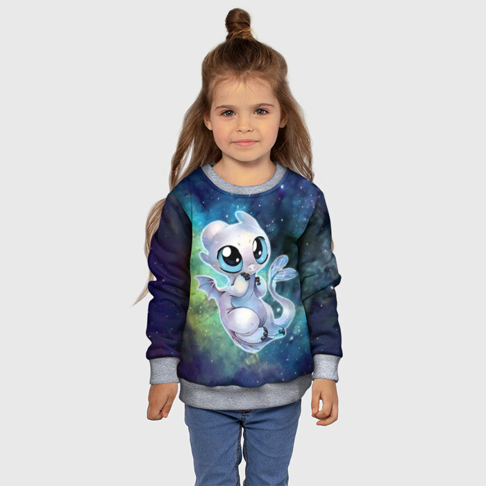 Детский свитшот 3D дневная фурия фото