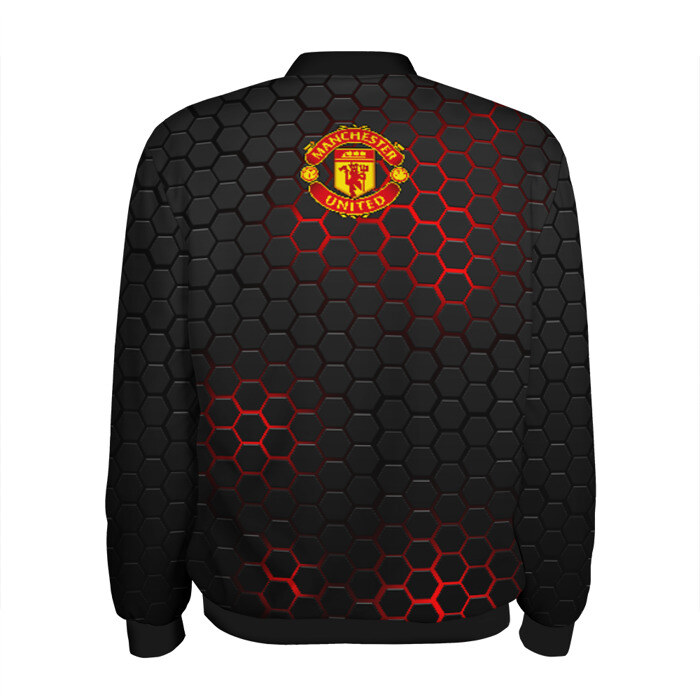 Мужской бомбер 3D МАНЧЕСТЕР ЮНАЙТЕД фото