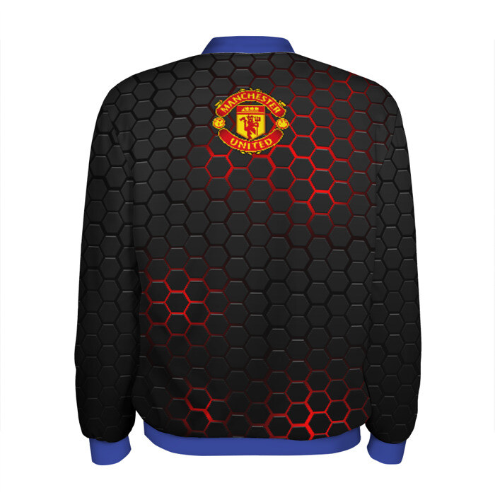 Мужской бомбер 3D МАНЧЕСТЕР ЮНАЙТЕД фото