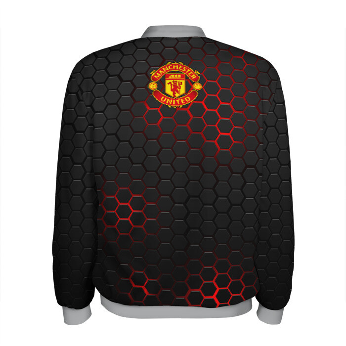 Мужской бомбер 3D МАНЧЕСТЕР ЮНАЙТЕД фото