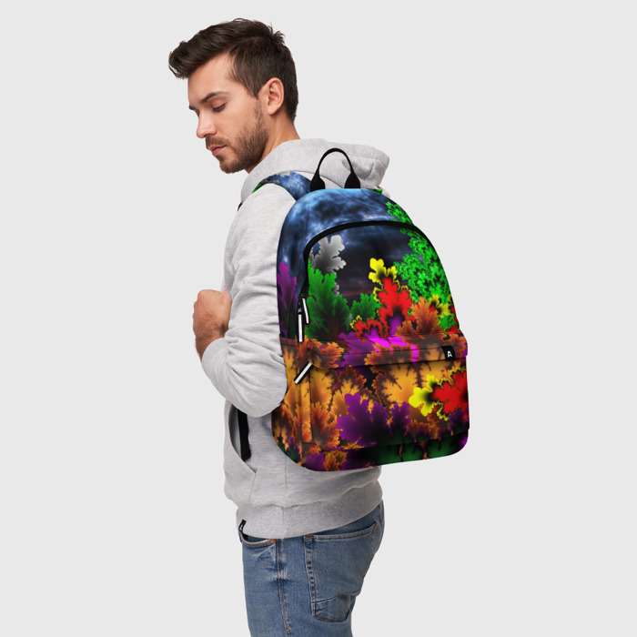 Рюкзак 3D КИСЛОТНАЯ АБСТРАКЦИЯ фото