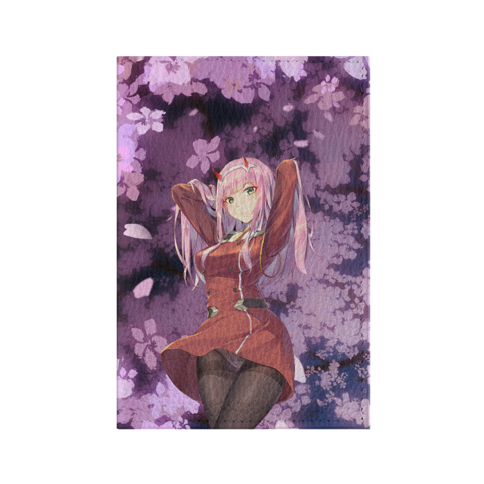 Обложка для паспорта матовая кожа Darling фото