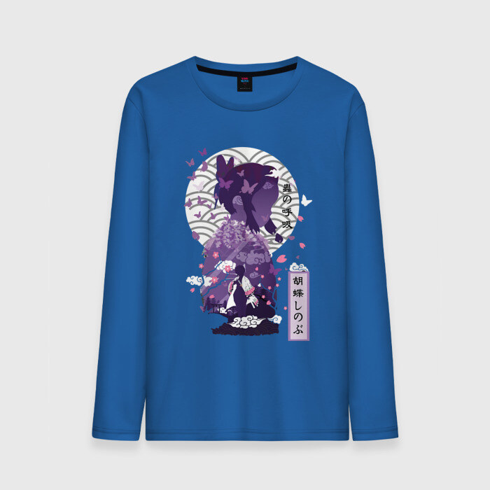 Мужской лонгслив хлопок Шинобу Кочо фото