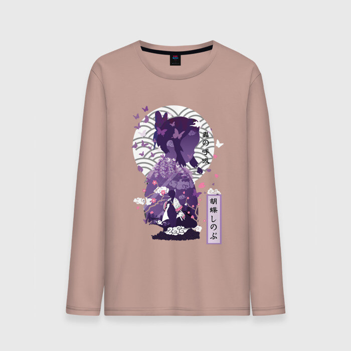 Мужской лонгслив хлопок Шинобу Кочо фото