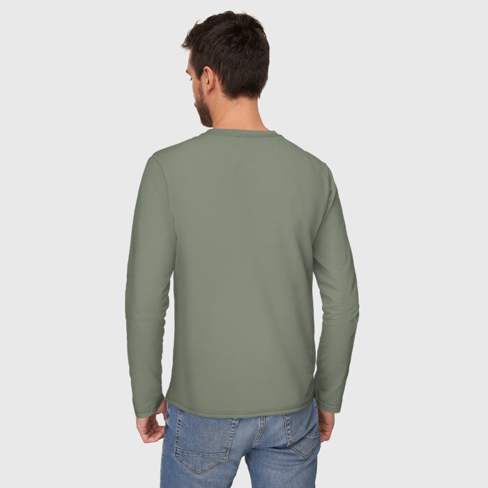 Мужской лонгслив хлопок Шинобу Кочо фото