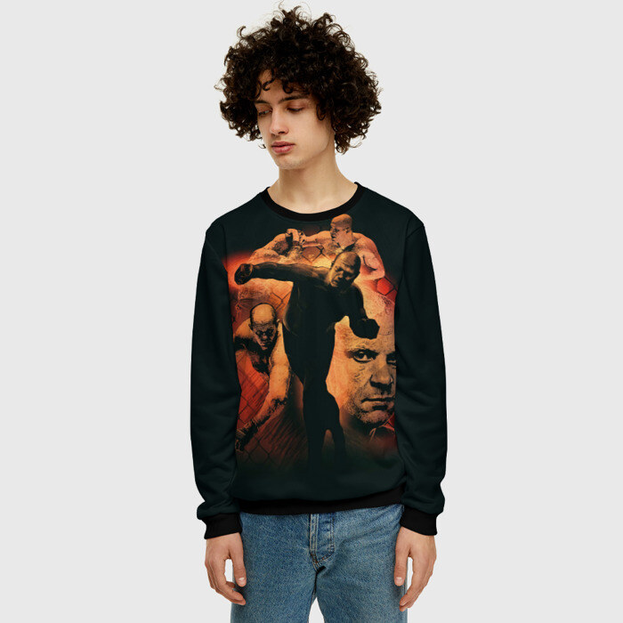 Мужской свитшот 3D Федор Емельяненко Император фото