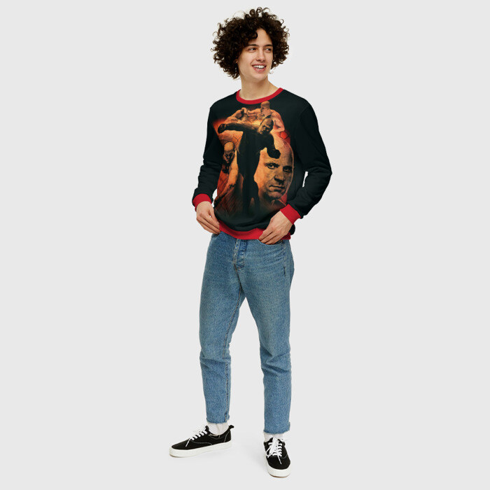Мужской свитшот 3D Федор Емельяненко Император фото